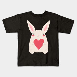 Lovely Cute Bunny Kids T-Shirt